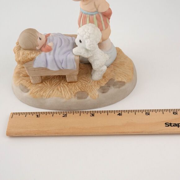 RARE Precious Moments "Come Let Us Adore Him" #101049 Child Jesus 5" - Picture 7 of 16